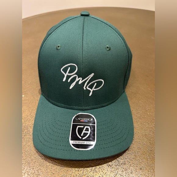 Cap America Premium Line Green Adjustable Cap, Style 8505, Size OSFM - Picture 1 of 9